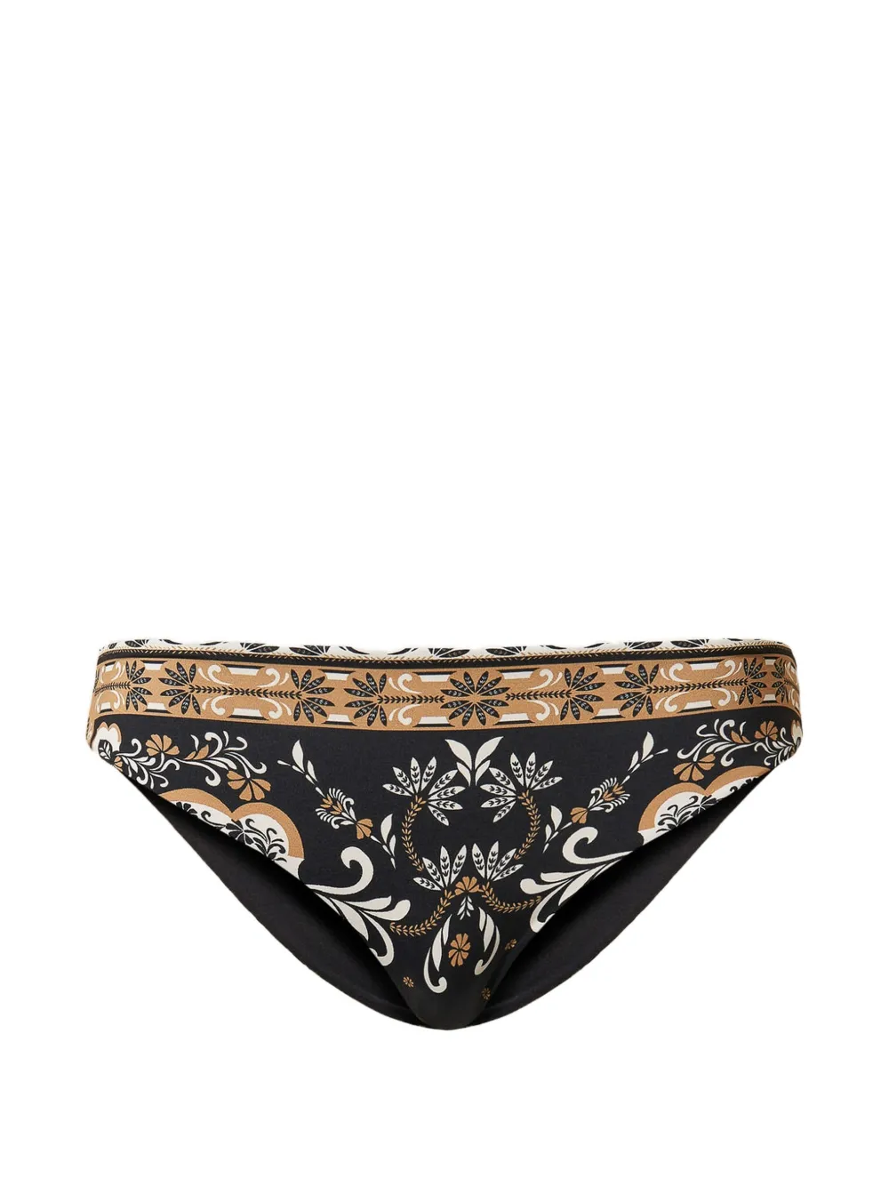 TWINSET foulard-print bikini bottom - Nero