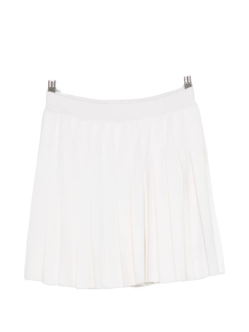 Ermanno Scervino pleated knitted mini skirt - Toni neutri