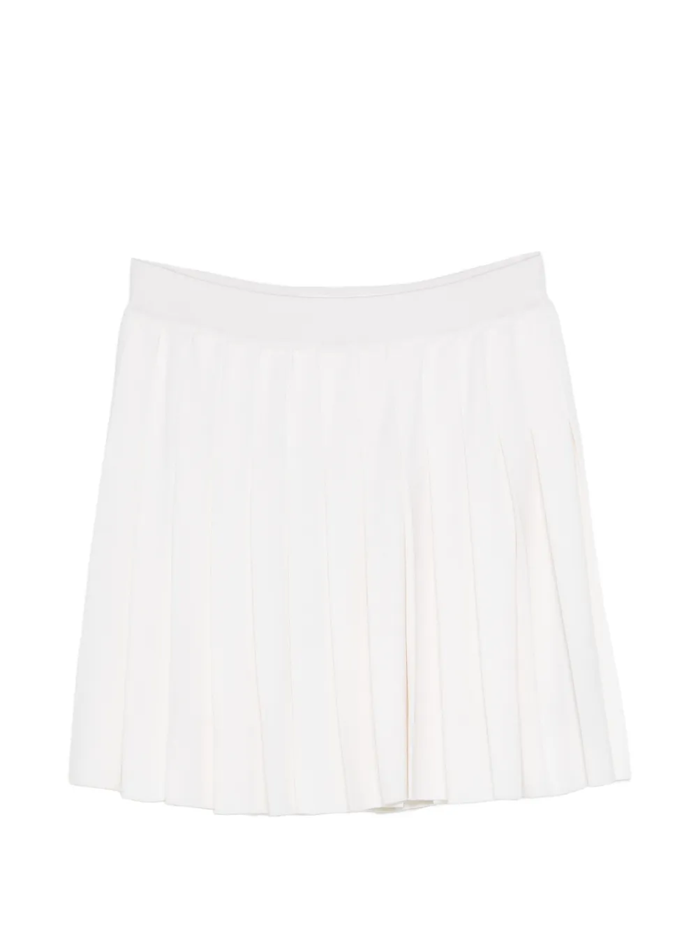 Ermanno Scervino pleated knitted mini skirt - Toni neutri