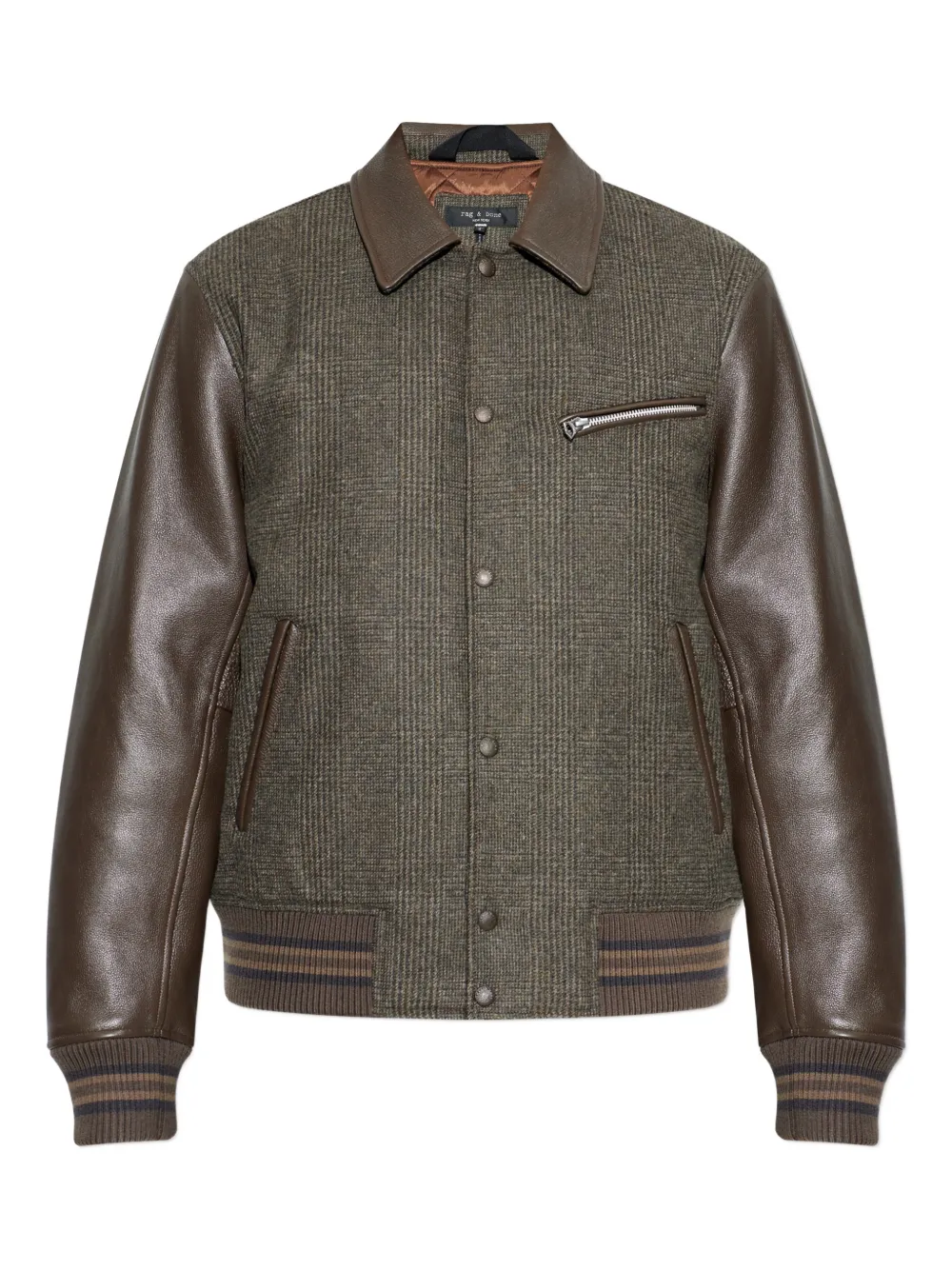 rag & bone checked jacket | Brown | Image 1