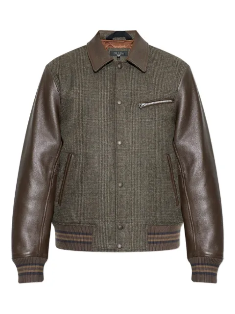rag & bone checked jacket