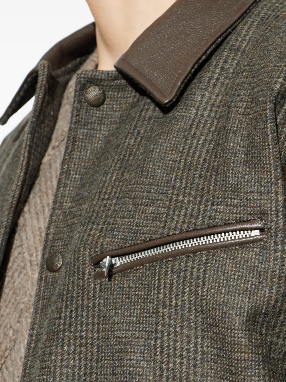 rag & bone Geruit jack Bruin