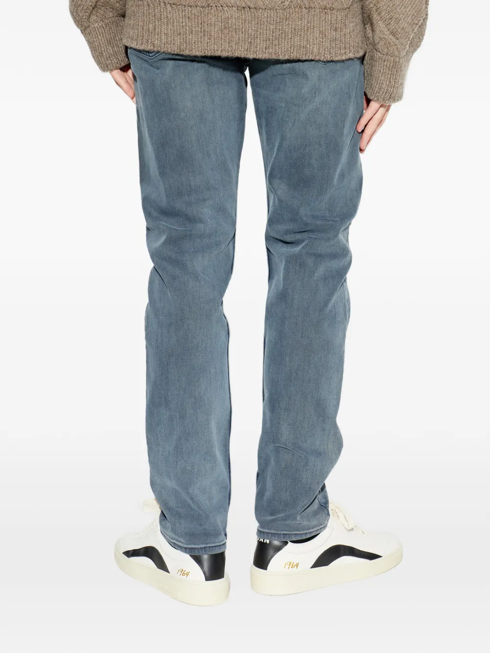 rag & bone Regular-fit jeans met vijf zakken Blauw