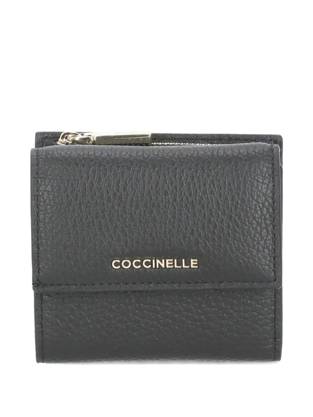 Coccinelle logo-detail leather wallet - Schwarz