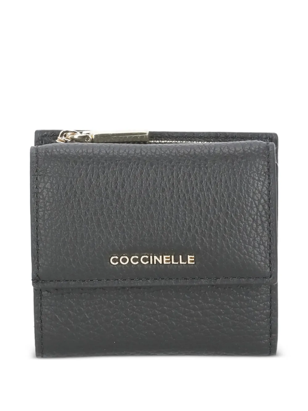 Coccinelle logo-detail leather wallet - Nero