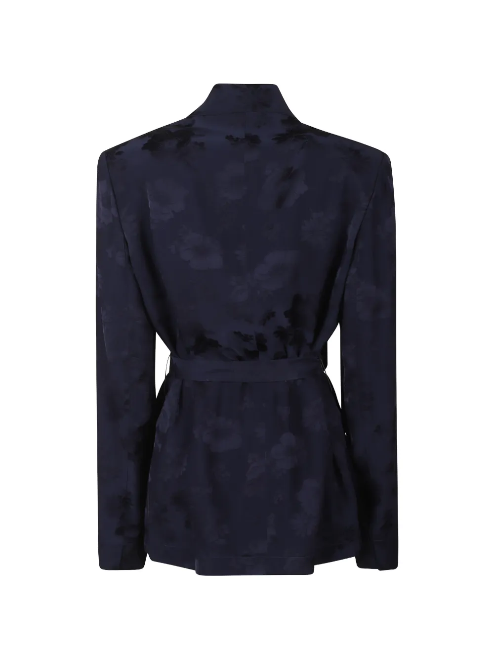  Forte Forte Floral-jacquard Blazer - Blue 