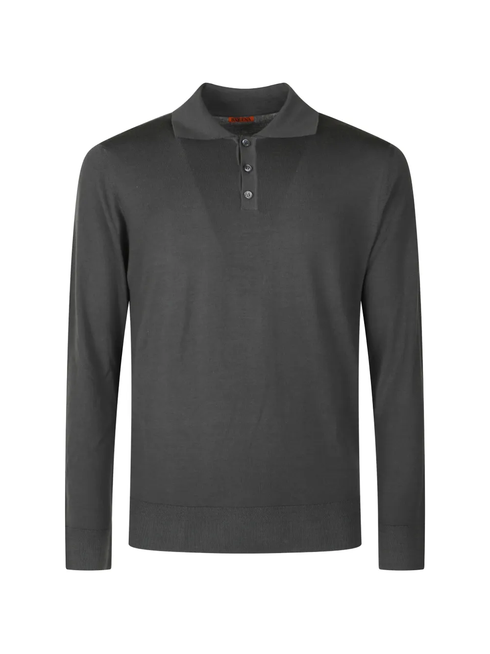 Barena long-sleeve polo sweater - Grigio