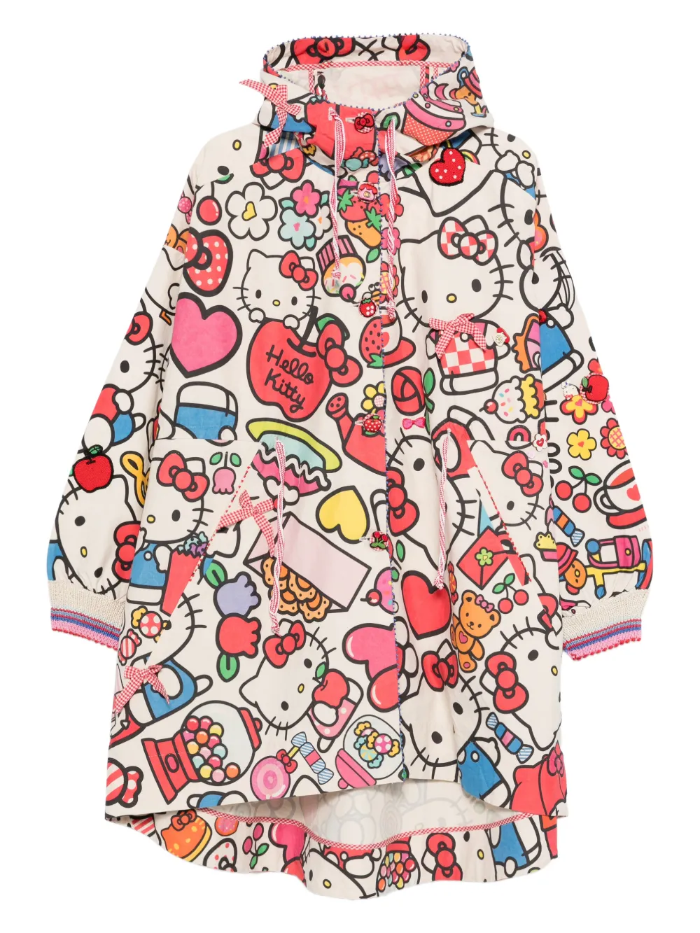 Pero Cappotto con cappuccio - Toni neutri