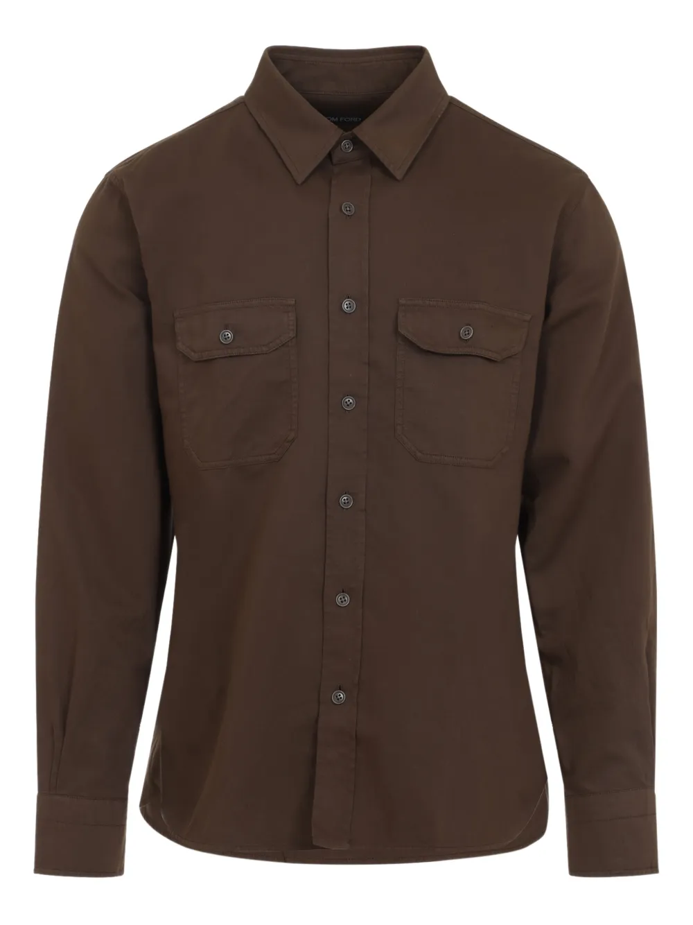 TOM FORD pocket shirt - Marrone