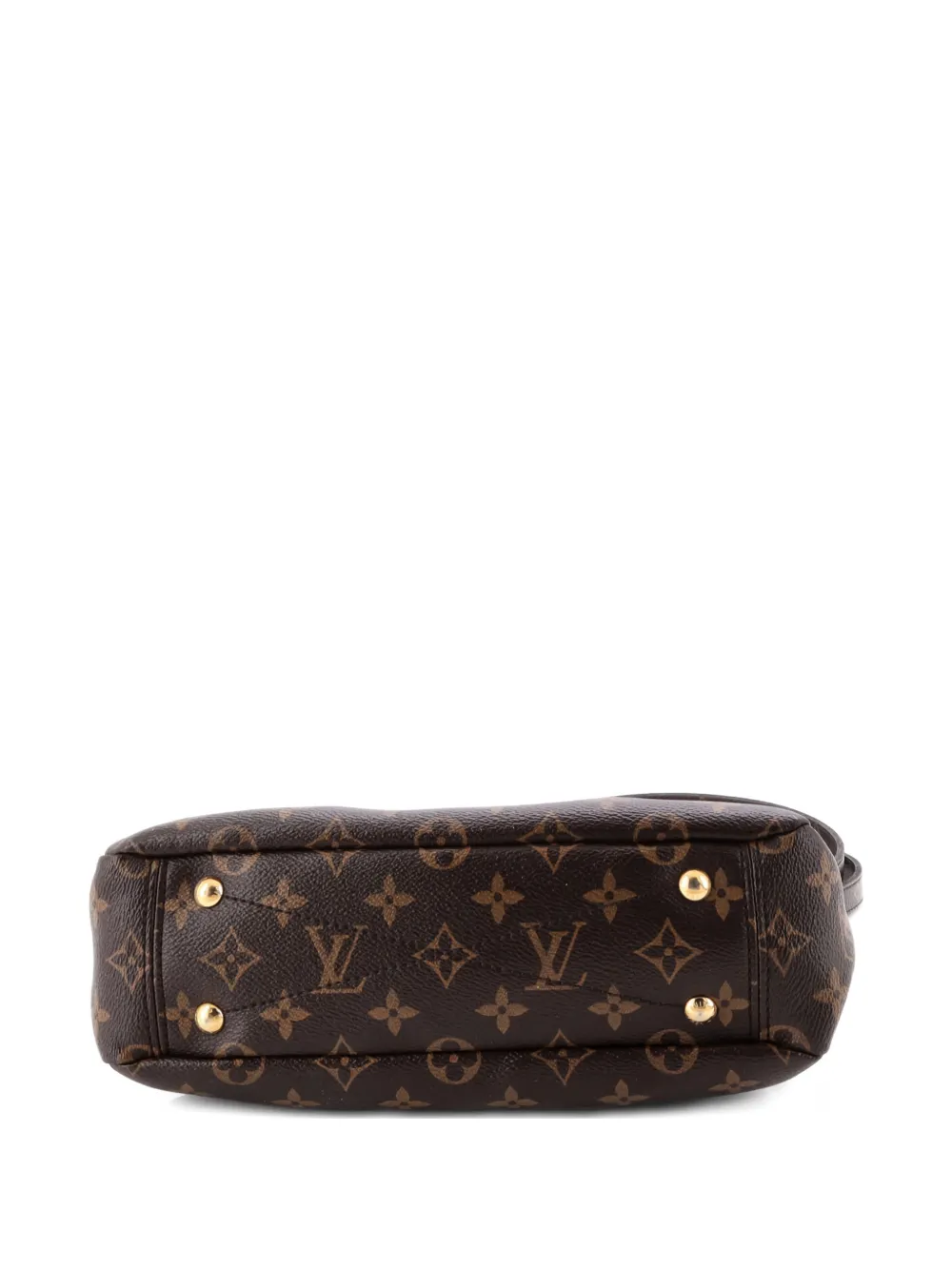Pallas Tote Monogram Canvas With Leather Bb Shoulder Bag