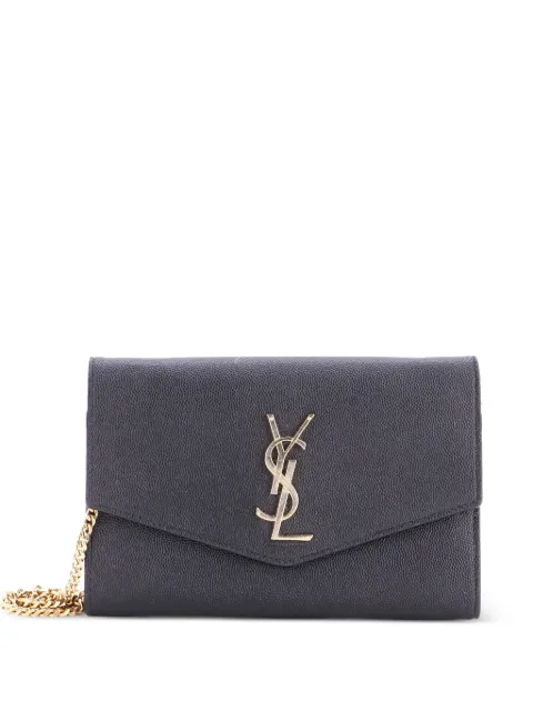 Saint Laurent Pre-Owned Uptown Chain Wallet Leather crossbody bag