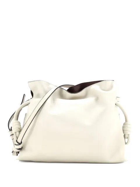 Loewe Pre-Owned شنطة كلاتش  'فلامنكو نوت' جلد متوسطة