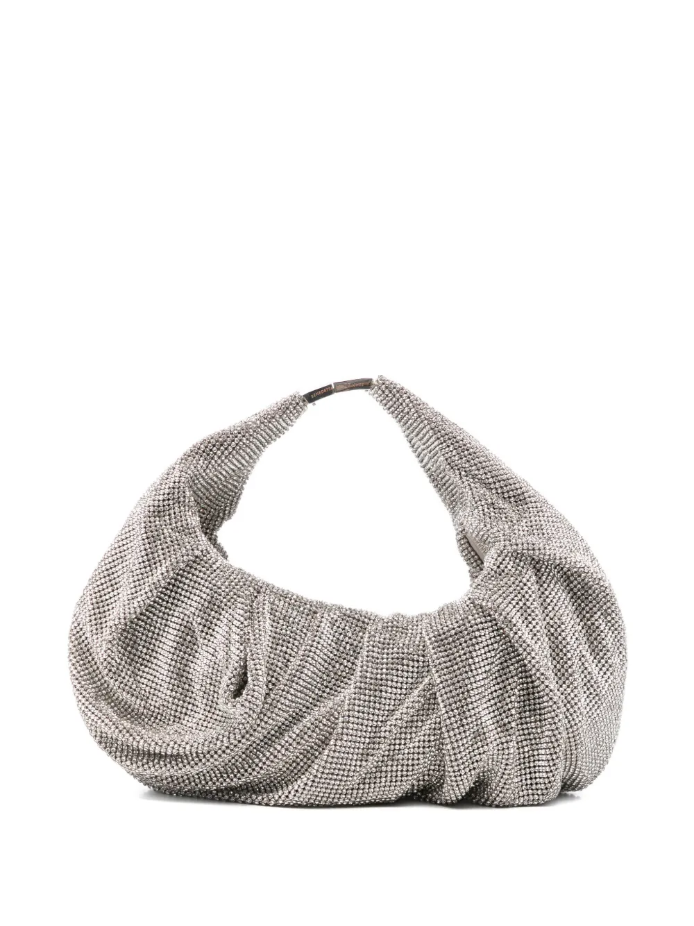 Benedetta Bruzziches Yennefer crystal shoulder bag - Argento