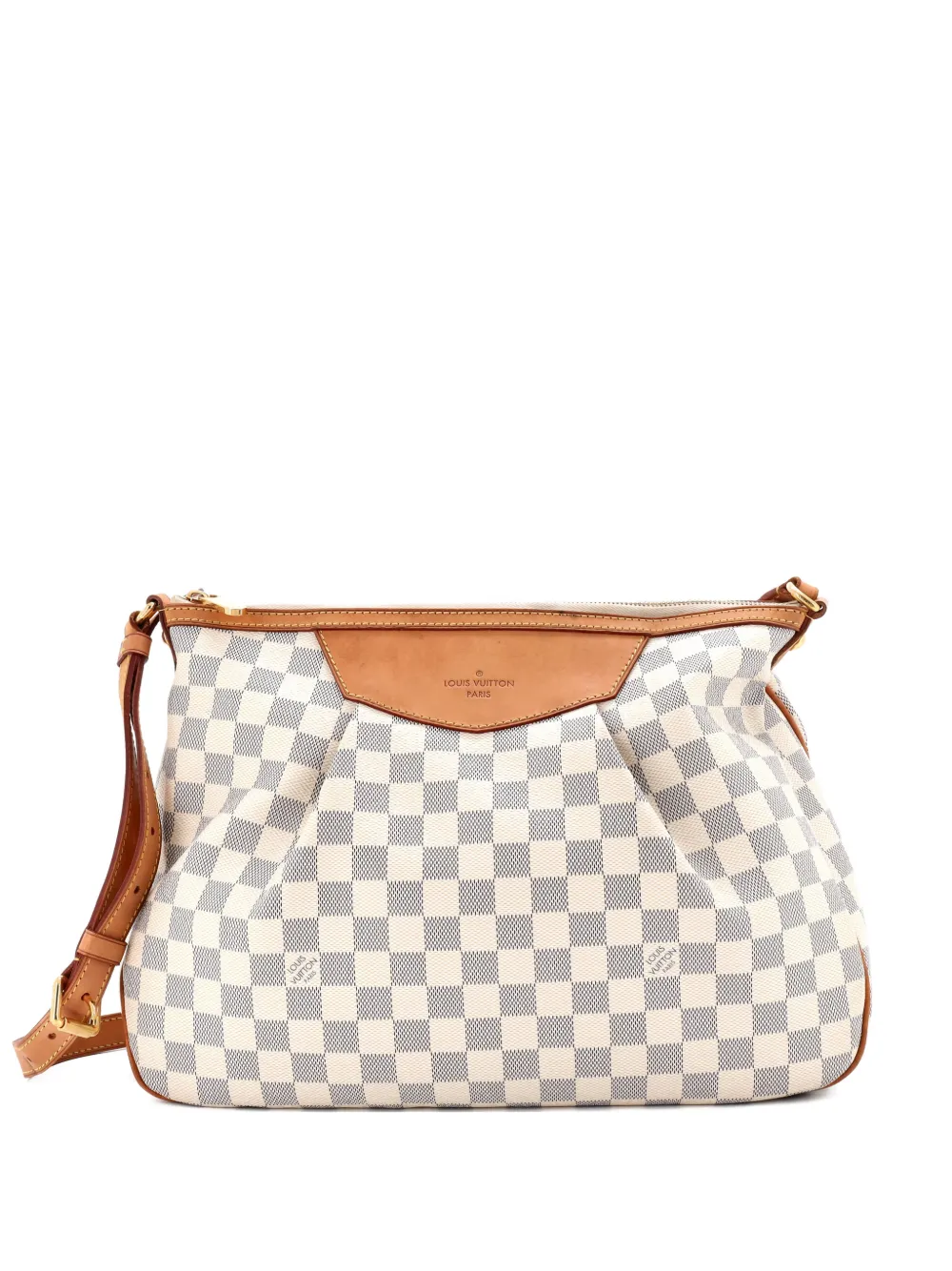 Louis Vuitton Pre-Owned Siracusa Handbag Damier MM shoulder bag - Bianco