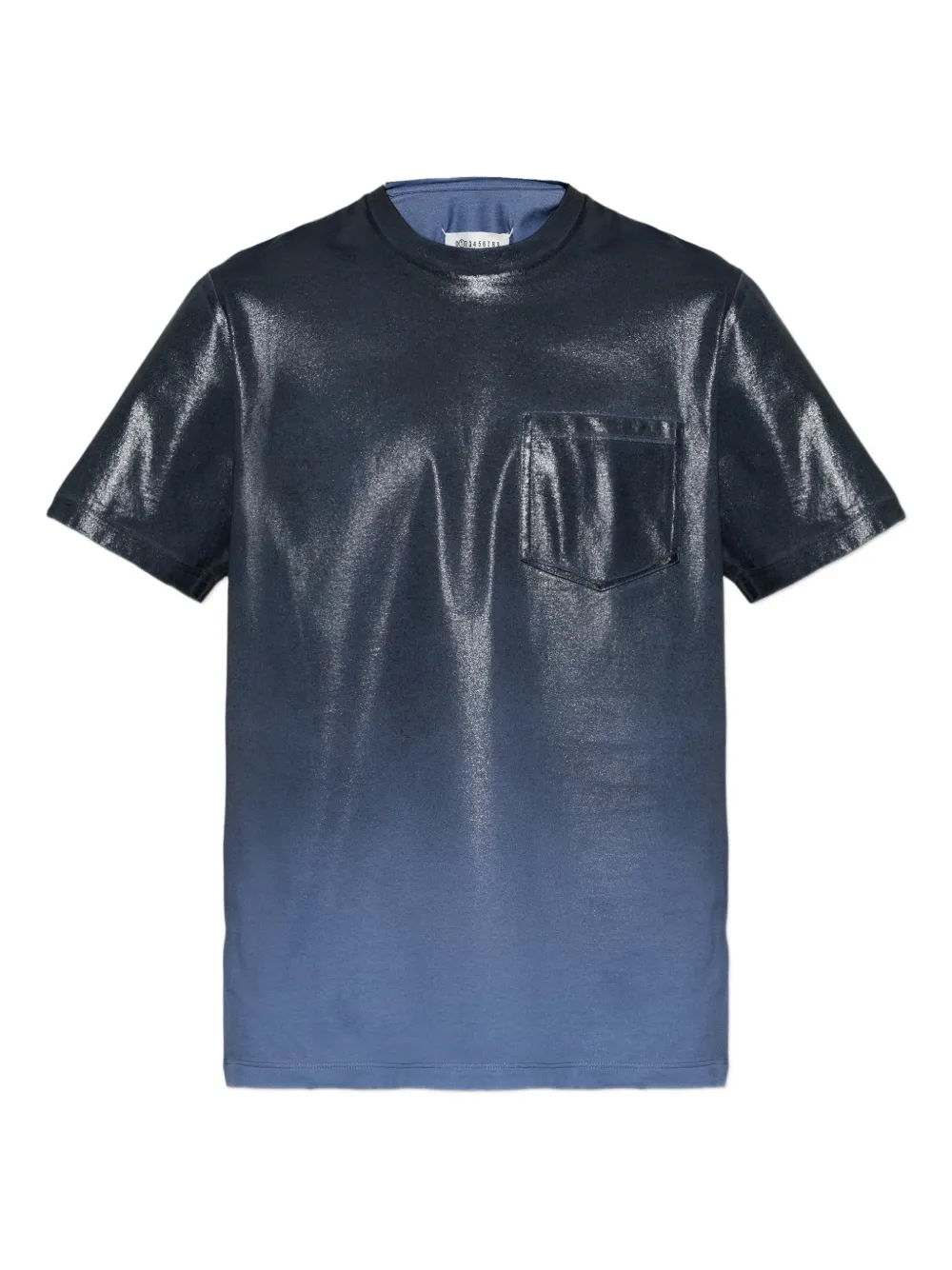 Maison Margiela T-shirt met zak Blauw