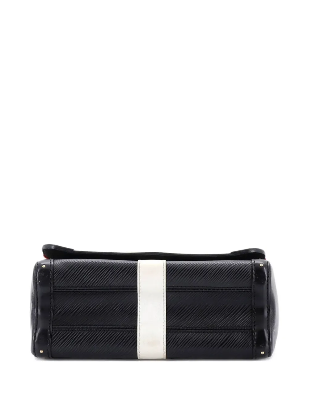  Louis Vuitton Pre-owned Twist Handbag Studded Epi Leather And Monogram Canvas Mm Crossbody Bag - Marrón 