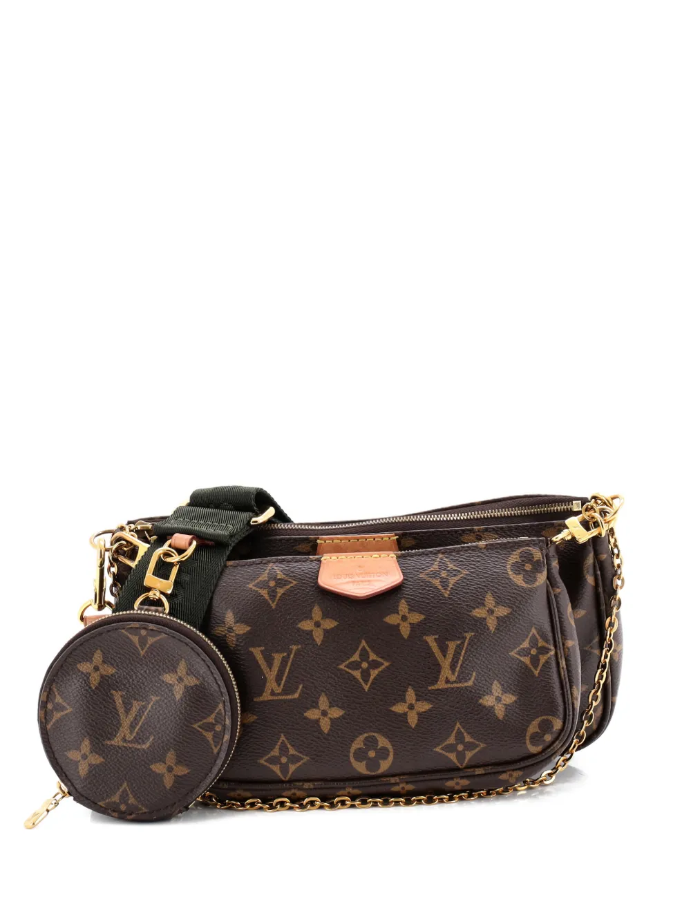 Louis Vuitton Pre-Owned Multi Pochette Accessoires Monogram Canvas crossbody bag - Brown