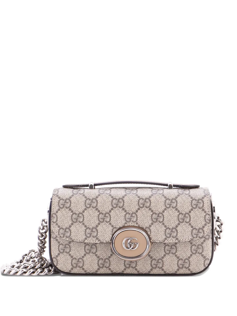 Gucci Pre-Owned Borsa a spalla GG mini - Grigio