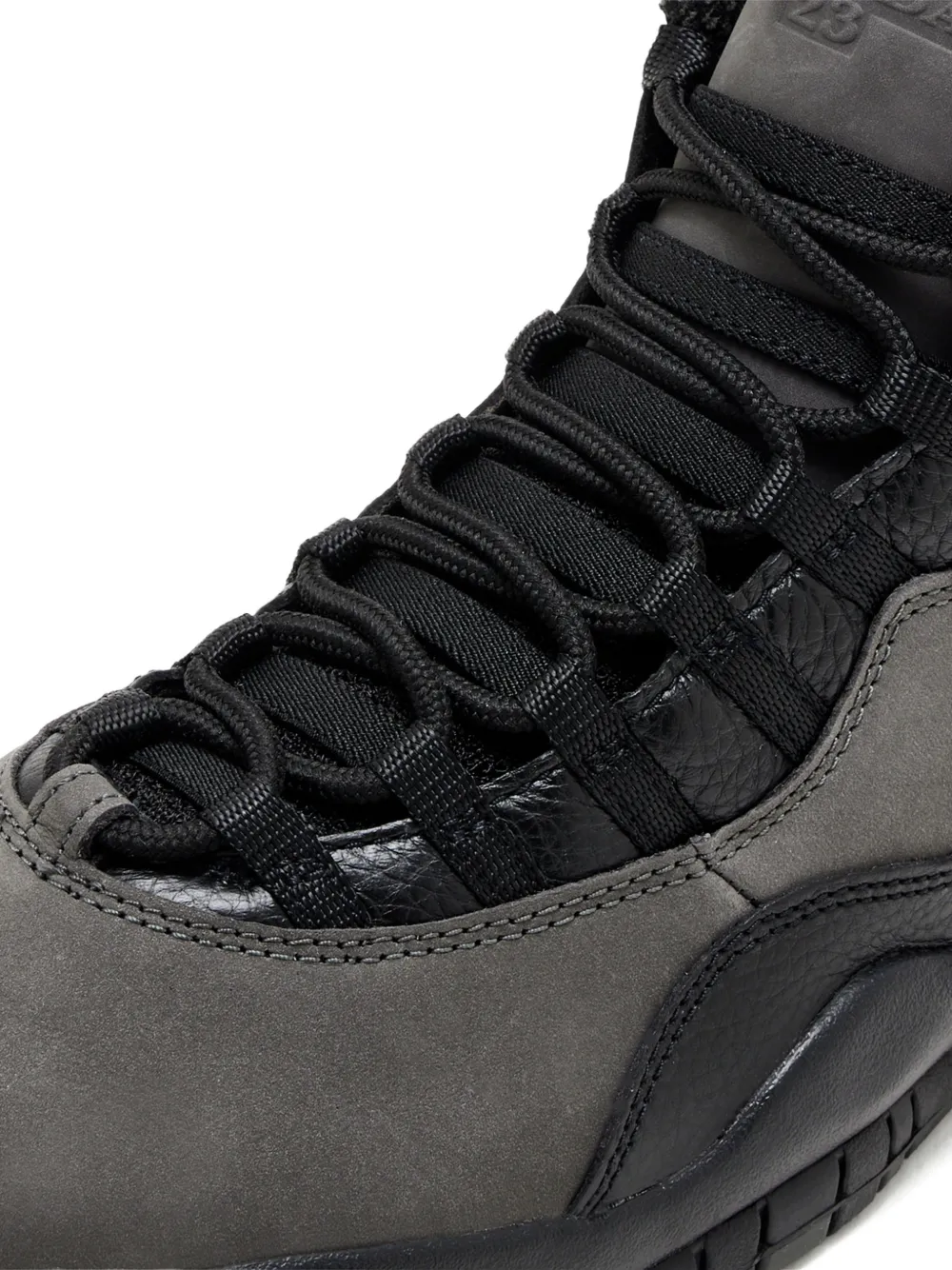 Jordan Air 10 high-top sneakers Zwart