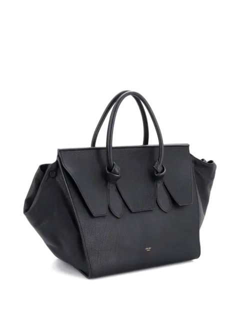 Celine Pre-Owned Tie Knot Grainy Leather Small tote bag