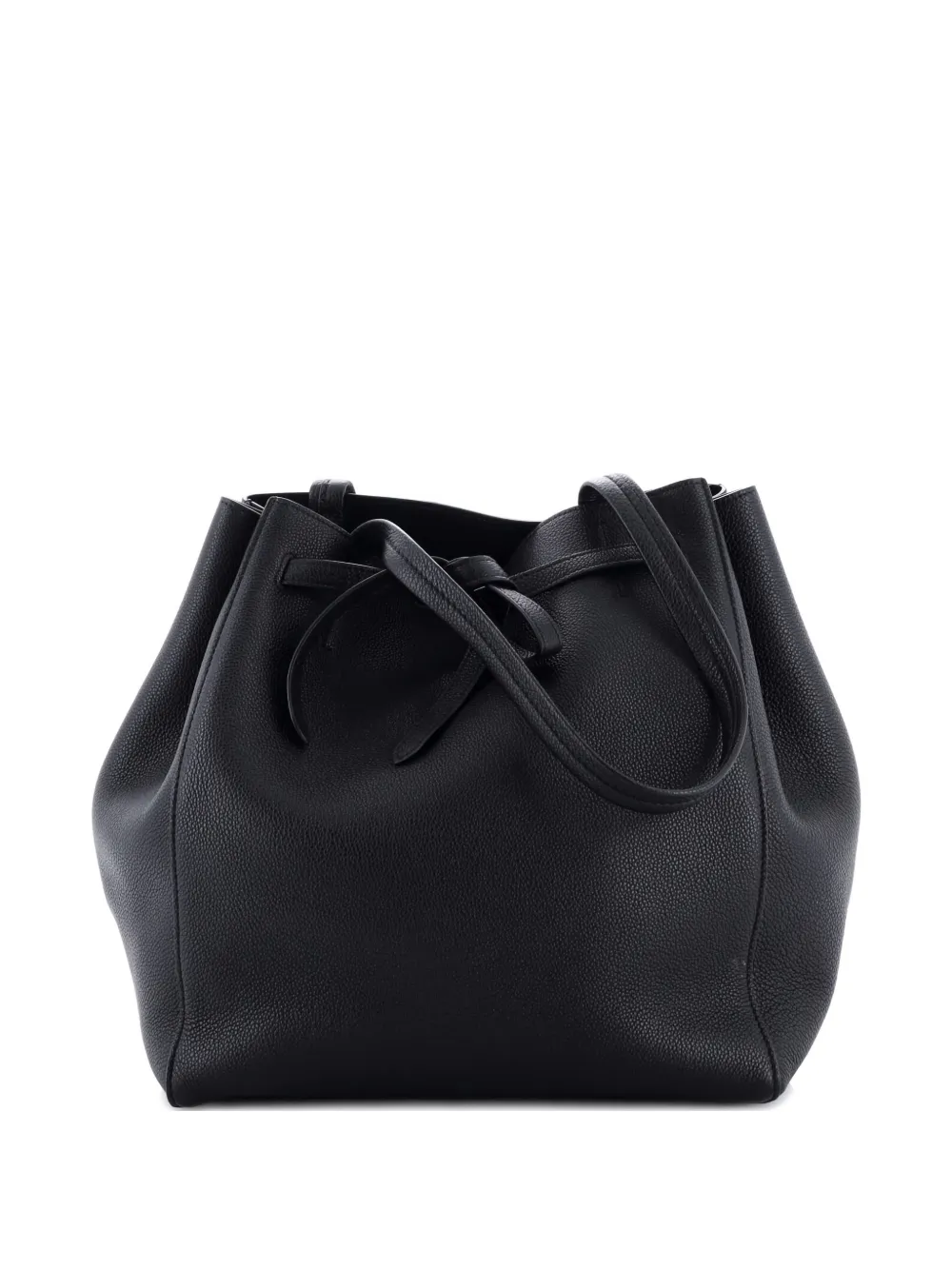 Celine Pre-Owned Phantom Tie Cabas Leather Small tote bag - Nero