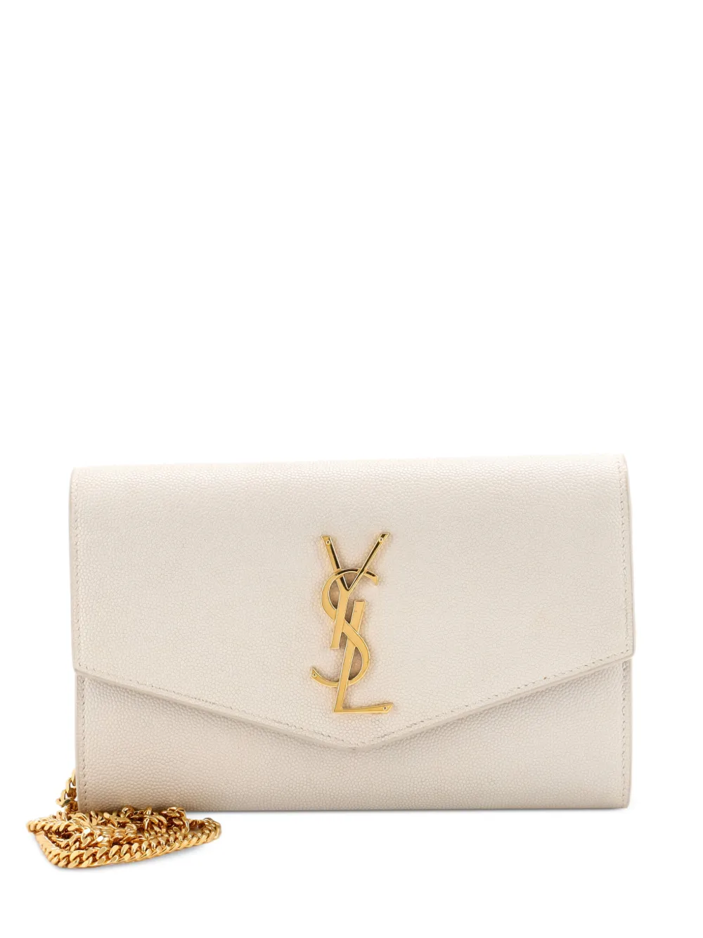 Saint Laurent Pre-Owned Uptown Chain Wallet Leather crossbody bag | neutro | Image 1