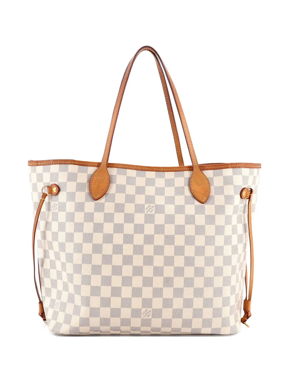 Louis Vuitton Pre-Owned Neverfull NM Damier MM tote bag - Bianco