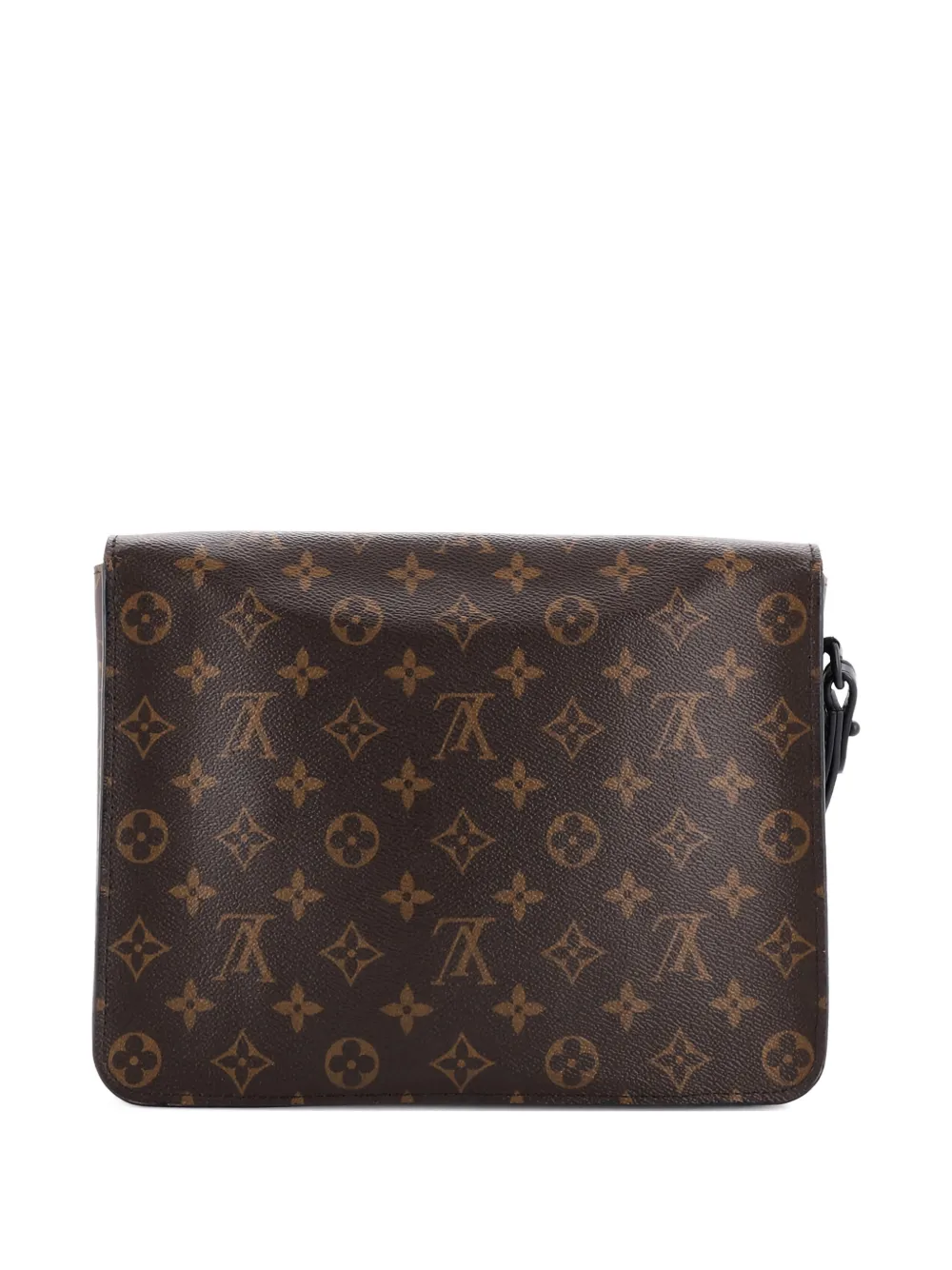Louis Vuitton Pre-Owned S Lock A4 Wristlet Pouch Macassar Monogram Canvas clutch bag | Pre-Owned | Image 2
