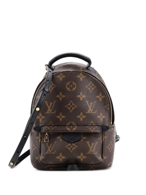 Louis Vuitton Pre-Owned Palm Springs Monogram Canvas Mini backpack