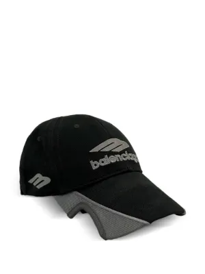 Balenciaga x Automobili Lamborghini Baseball Cap | Black | FARFETCH