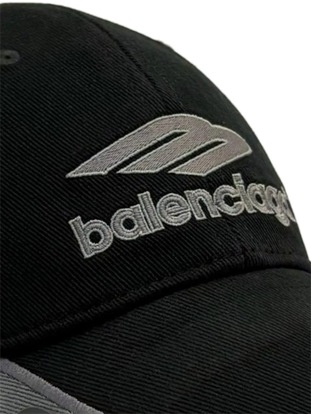 Balenciaga 3B voetbalpet Zwart