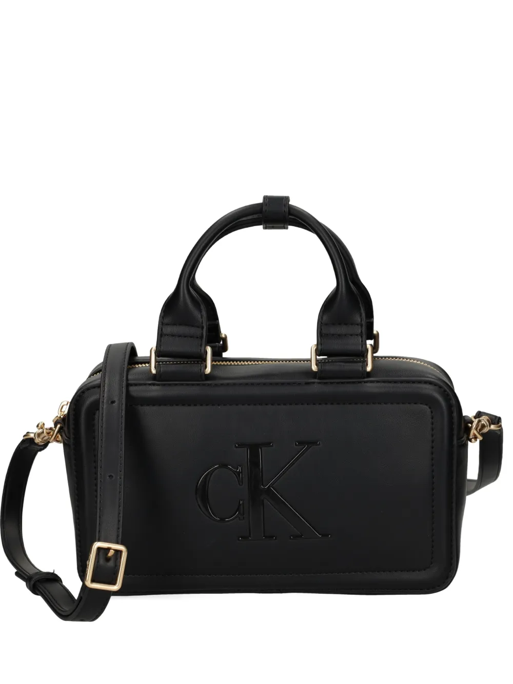 Calvin Klein Borsa a tracolla con logo - Nero