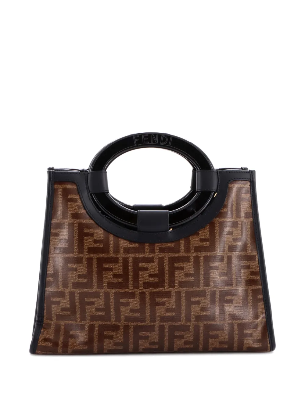 Fendi Pre-Owned sac cabas Runaway Shopper en toile enduite à motif Zucca petit format | Pre-owned | Image 2