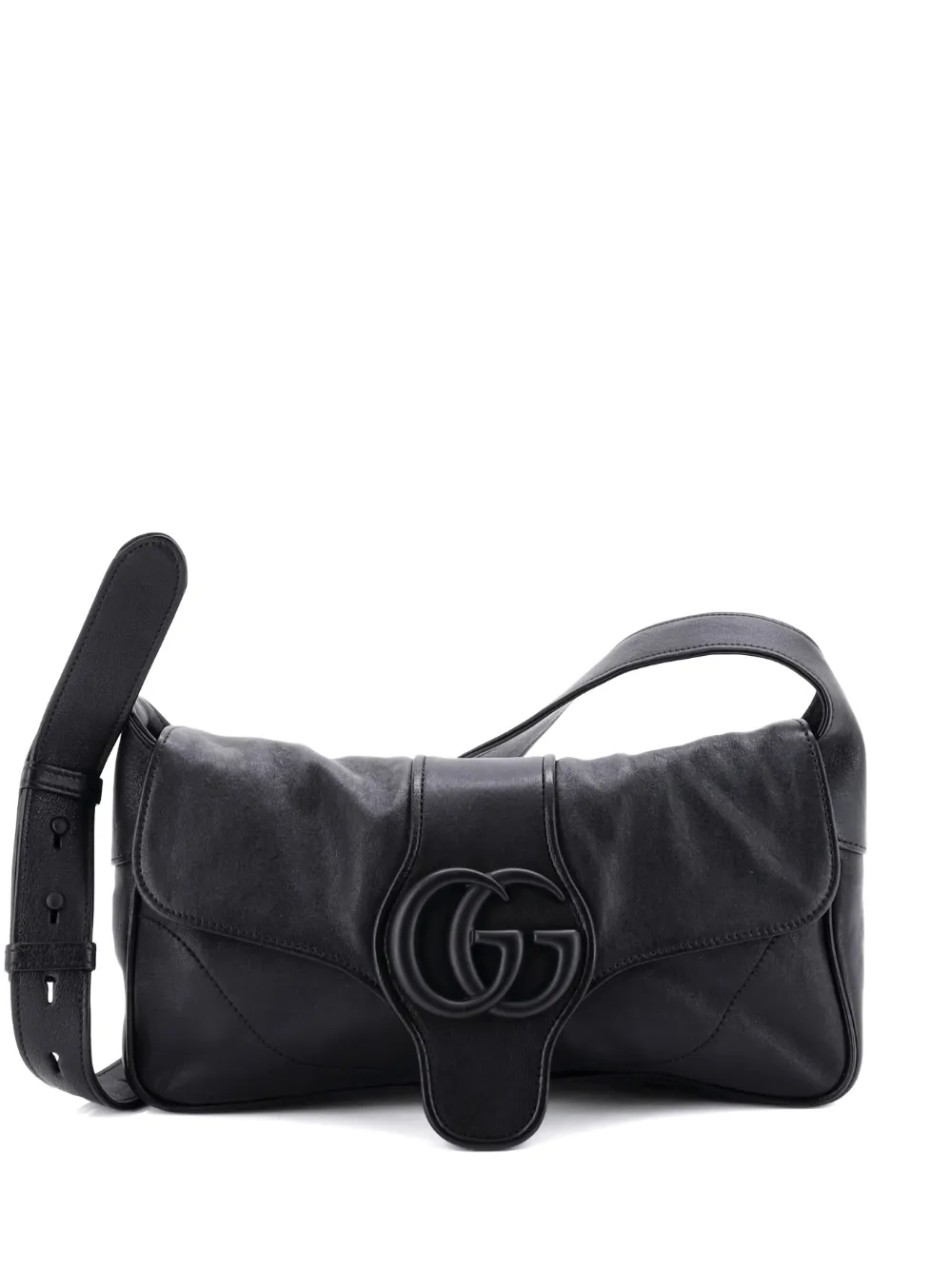 Gucci Pre-Owned Monochrome Aphrodite Leather Small shoulder bag - Nero