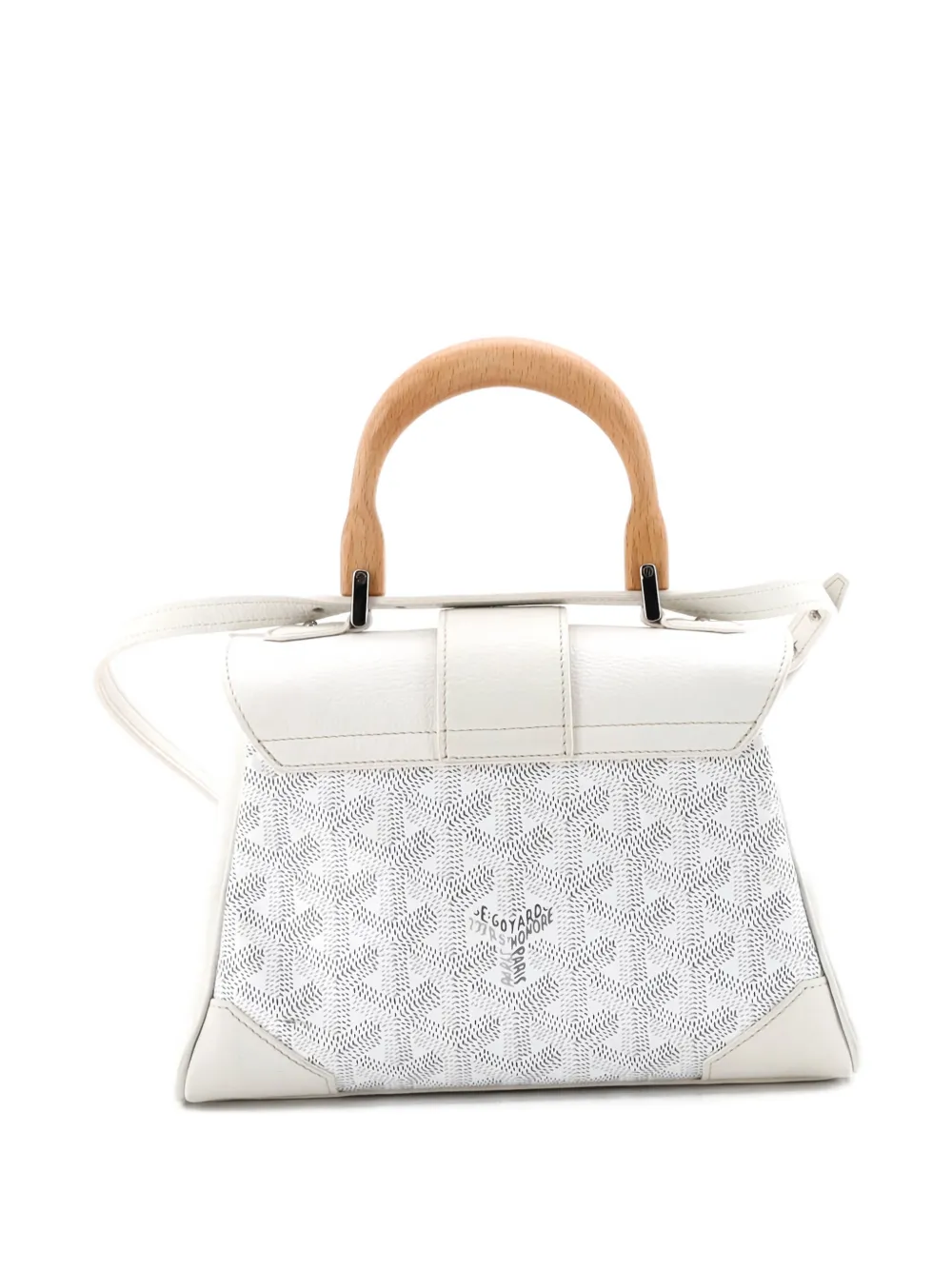 Goyard Pre-Owned Saigon Top Handle Bag Coated Canvas with Leather Mini shoulder bag | Pre-Owned | Image 2