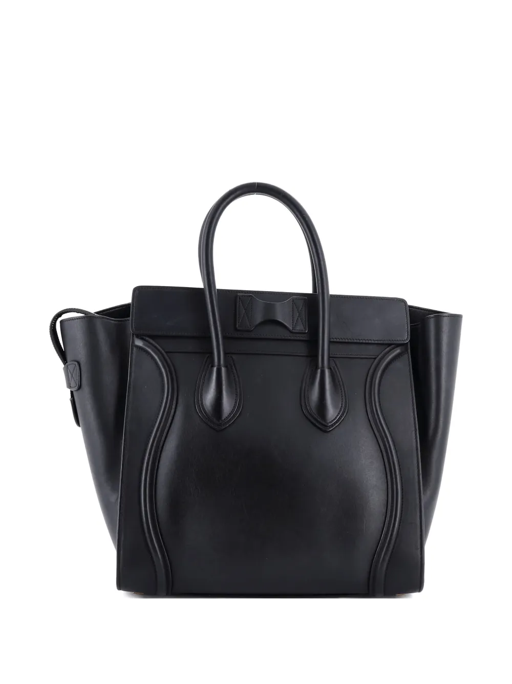 Luggage Bag Smooth Leather Mini Tote Bag