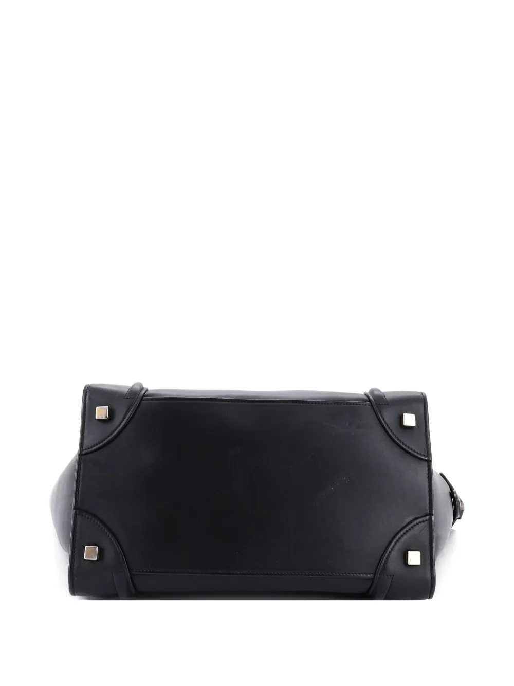 Luggage Bag Smooth Leather Mini Tote Bag