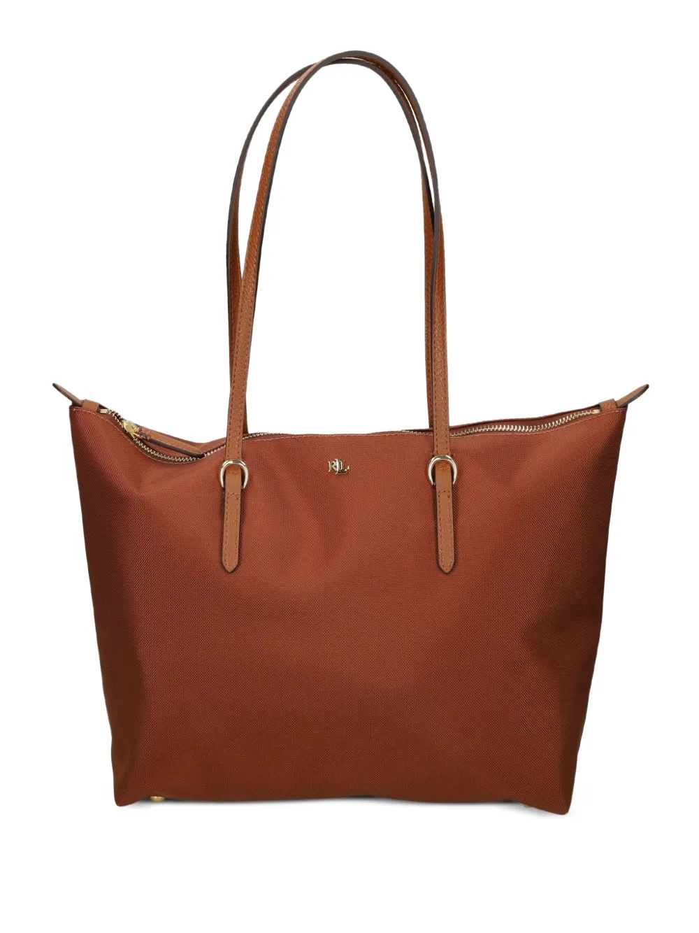 Lauren Ralph Lauren logo-detail tote bag - Marrone