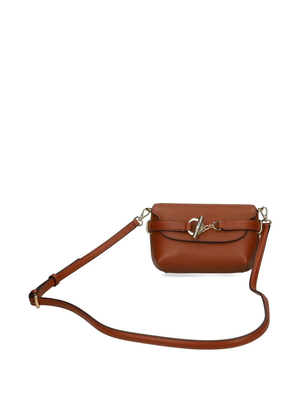 Lauren Ralph Lauren Crossbodytas met gesp Bruin