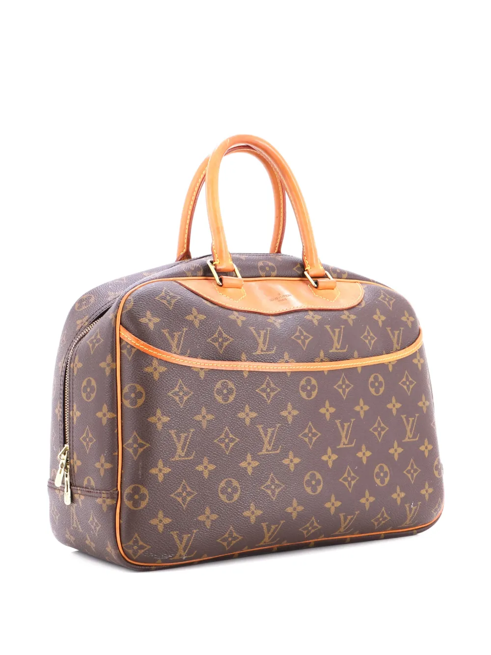 Louis Vuitton Pre-Owned Trouville Handbag Monogram Canvas satchel - Marrone