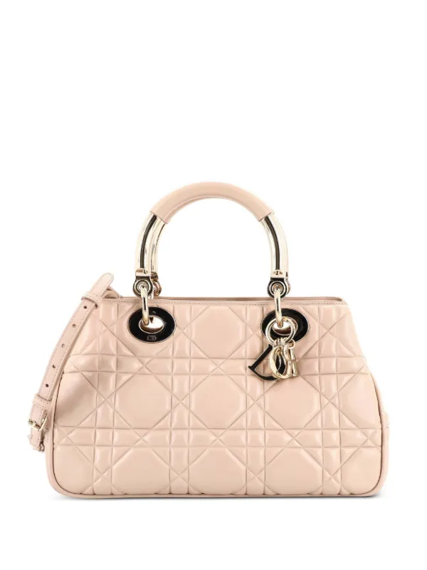 dior ノベルティ レディ 95.22 カナージュハンドバッグ ディオール