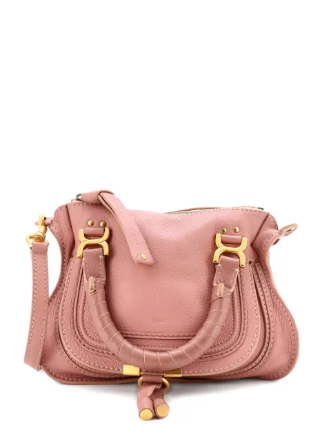 Chloé Pre-Owned Marcie Satchel Leather Baby crossbody bag