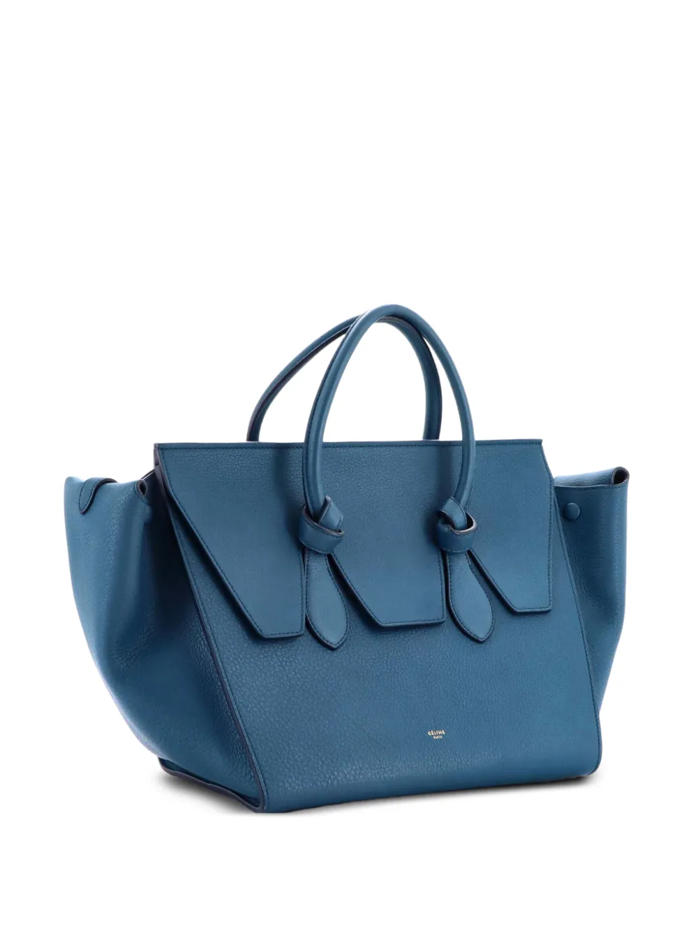 Celine Pre-Owned Borsa tote piccola con nodo - Blu