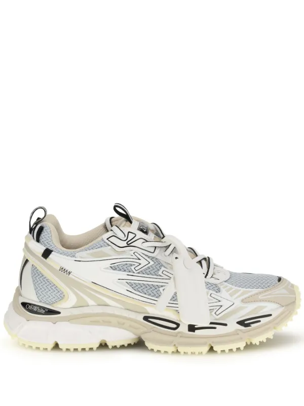 Off-White Be Right Back Arrow Sneakers in White