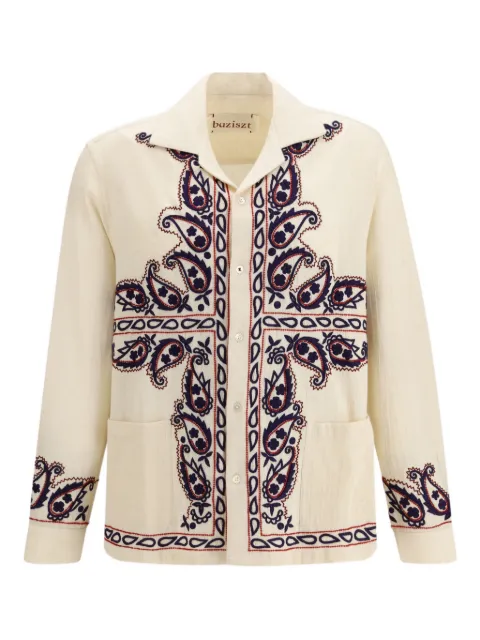 Baziszt Memento embroidered shirt