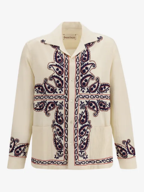 Baziszt Memento embroidered shirt
