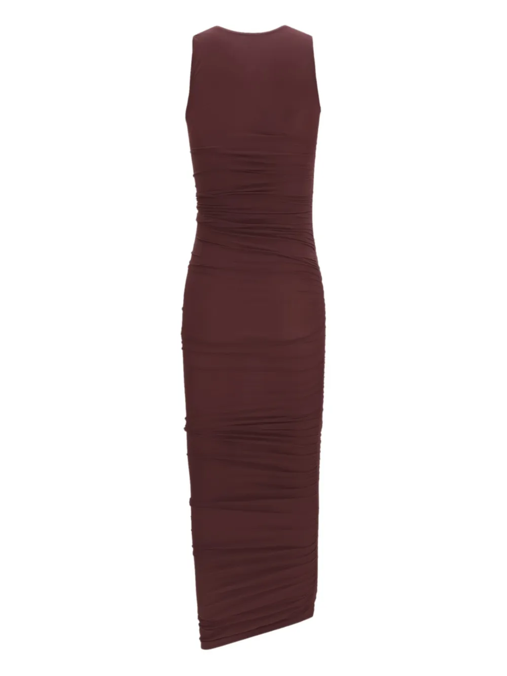 Wolford drape sheer midi dress - Bruin