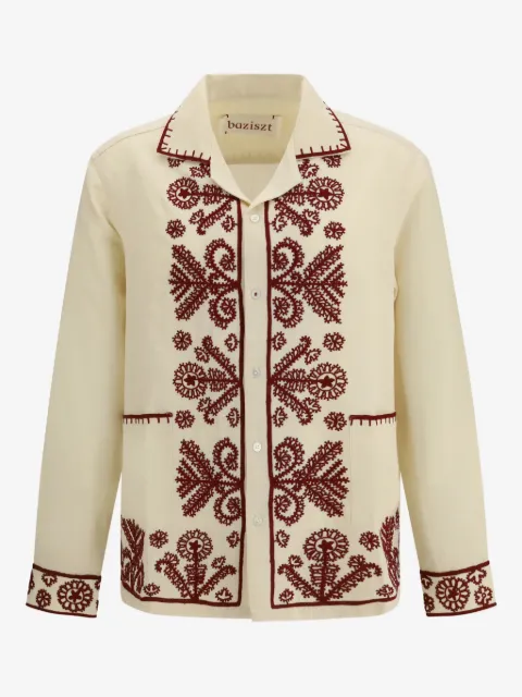 Baziszt Fougère embroidered shirt