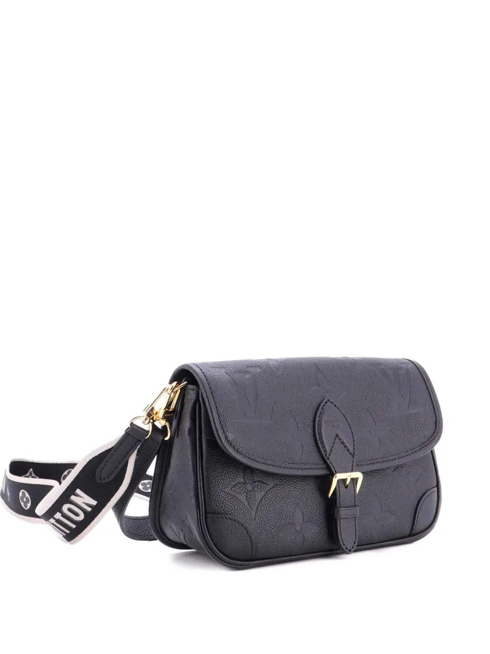 Louis Vuitton Pre-Owned Diane NM Handbag Monogram Empreinte Giant shoulder bag - Nero