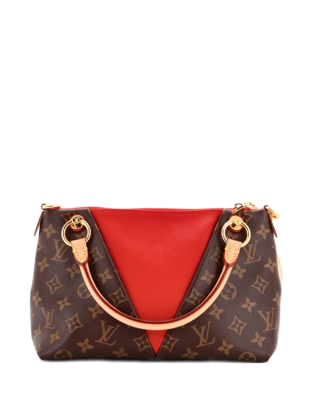 Louis Vuitton Pre-Owned V Monogram Canvas and Leather BB tote bag - Rosso